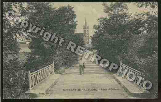 Ville de SAINTCYRENVAL Carte postale ancienne