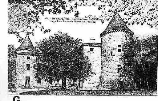 Ville de SAINTESIGOLENE Carte postale ancienne