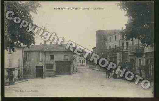 Ville de SAINTHAONLECHATEL Carte postale ancienne