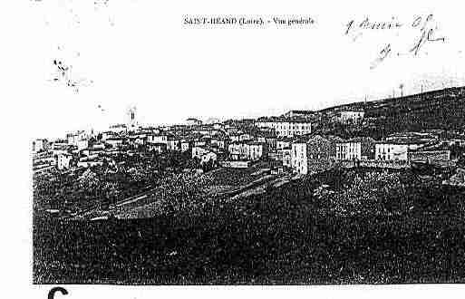 Ville de SAINTHEAND Carte postale ancienne