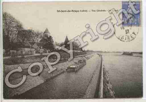 Ville de SAINTJEANDEBRAYE Carte postale ancienne