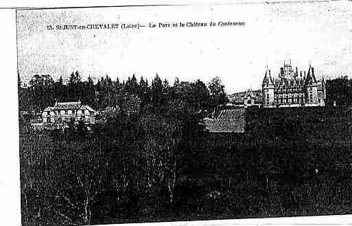 Ville de SAINTJUSTENCHEVALET Carte postale ancienne