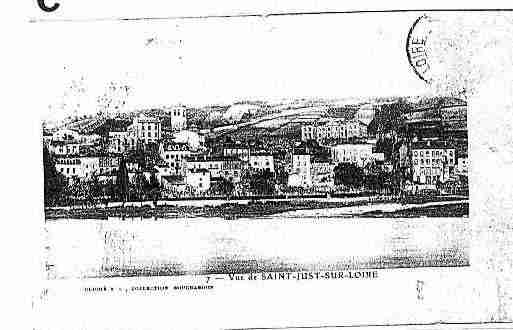 Ville de SAINTJUSTSAINTRAMBERT Carte postale ancienne