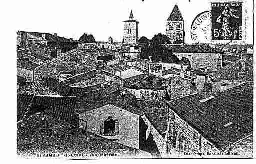 Ville de SAINTJUSTSAINTRAMBERT Carte postale ancienne