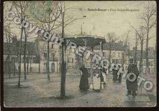 Ville de SAINTOMER Carte postale ancienne