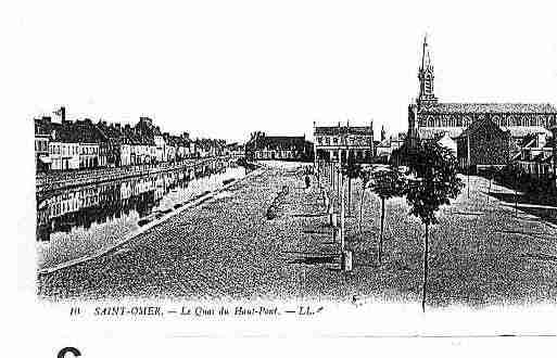 Ville de SAINTOMER Carte postale ancienne