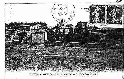 Ville de SAINTPALDEMONS Carte postale ancienne