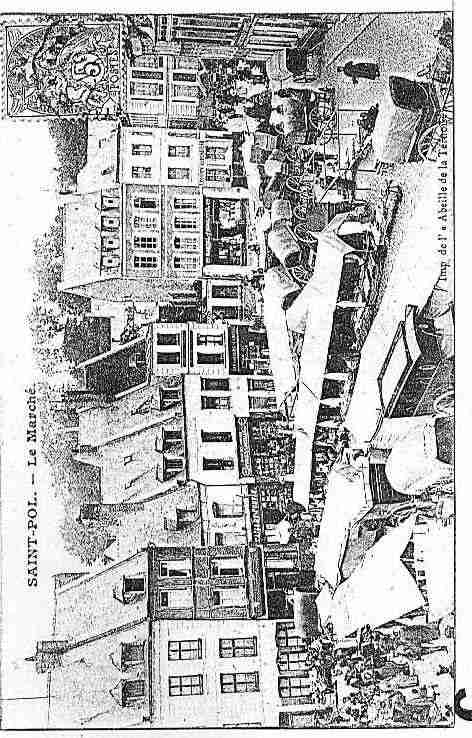 Ville de SAINTPOLSURTERNOISE Carte postale ancienne