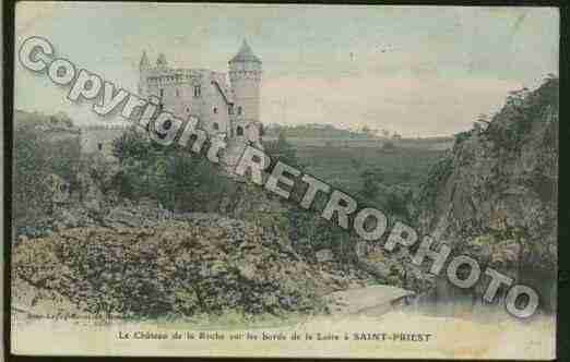 Ville de SAINTPRIESTENJAREZ Carte postale ancienne