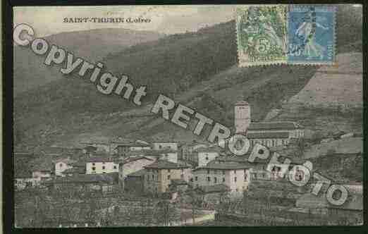 Ville de SAINTTHURIN Carte postale ancienne