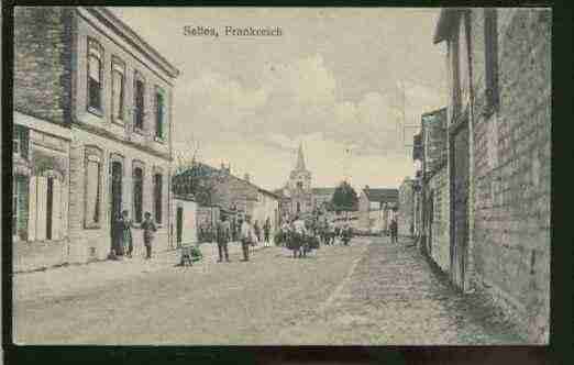 Ville de SELLES Carte postale ancienne