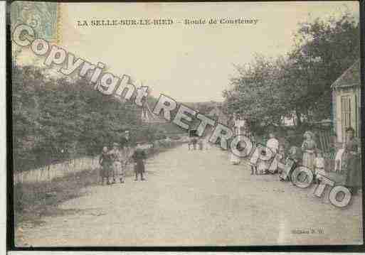 Ville de SELLESURLEBIED(LA) Carte postale ancienne