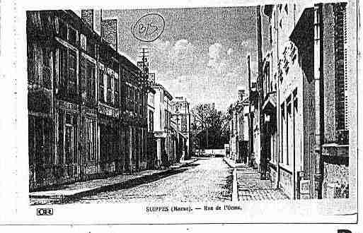 Ville de SUIPPES Carte postale ancienne