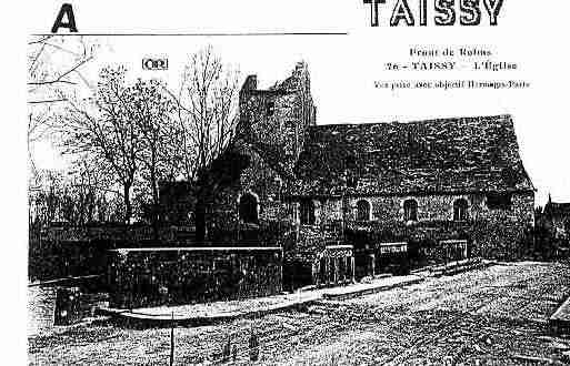 Ville de TAISSY Carte postale ancienne