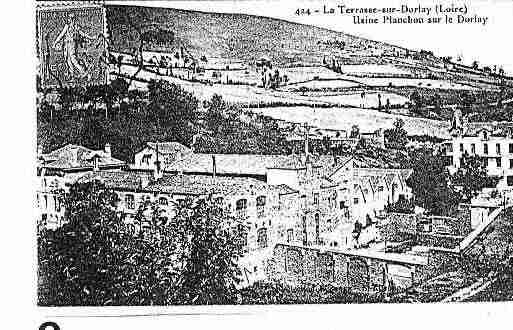 Ville de TERRASSESURDORLAY(LA) Carte postale ancienne