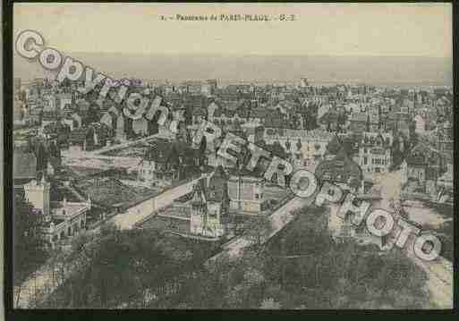 Ville de TOUQUETPARISPLAGE(LE) Carte postale ancienne