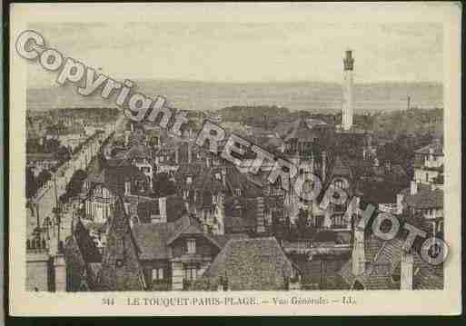 Ville de TOUQUETPARISPLAGE(LE) Carte postale ancienne