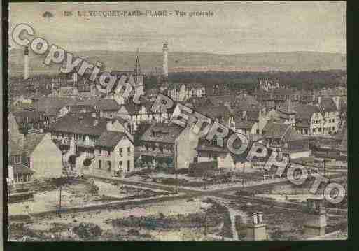 Ville de TOUQUETPARISPLAGE(LE) Carte postale ancienne