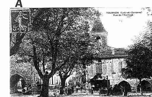 Ville de TOURNOND\\\'AGENAIS Carte postale ancienne