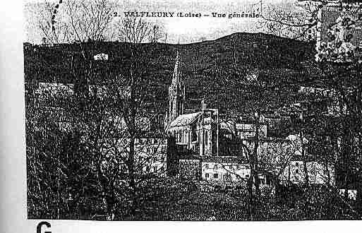 Ville de VALFLEURY Carte postale ancienne