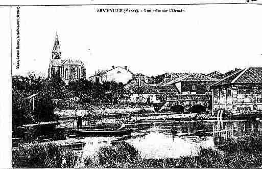 Ville de ABAINVILLE Carte postale ancienne