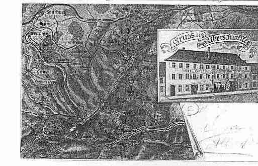 Ville de ABRESCHVILLER Carte postale ancienne