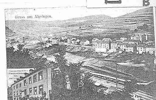 Ville de ALGRANGE Carte postale ancienne