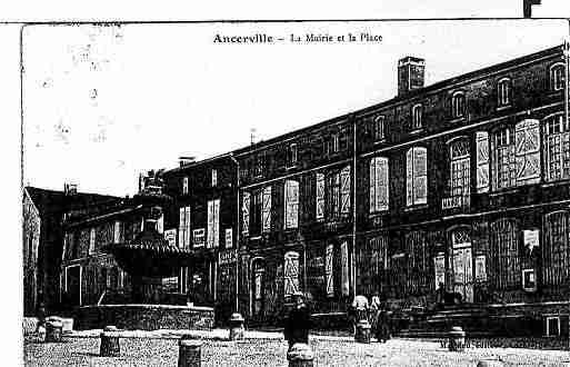 Ville de ANCERVILLE Carte postale ancienne