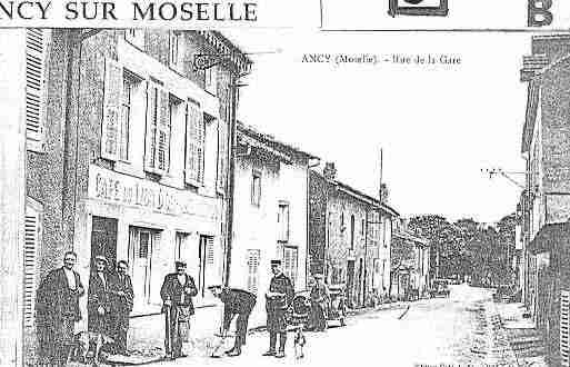 Ville de ANCYSURMOSELLE Carte postale ancienne