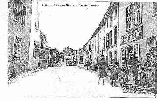 Ville de ANCYSURMOSELLE Carte postale ancienne