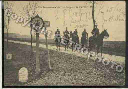 Ville de ARRACOURT Carte postale ancienne