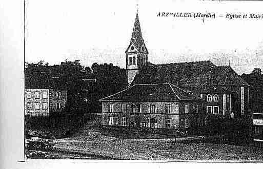 Ville de ARZVILLER Carte postale ancienne