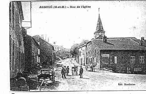 Ville de AUBOUE Carte postale ancienne