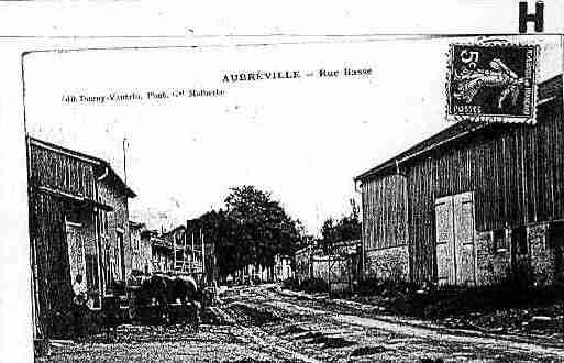 Ville de AUBREVILLE Carte postale ancienne