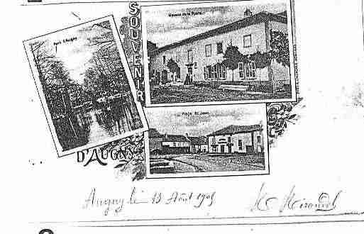 Ville de AUGNY Carte postale ancienne