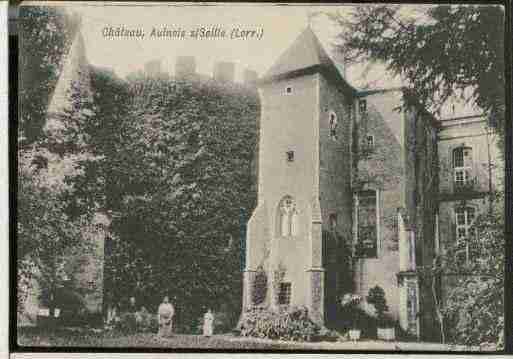 Ville de AULNOISSURSEILLE Carte postale ancienne