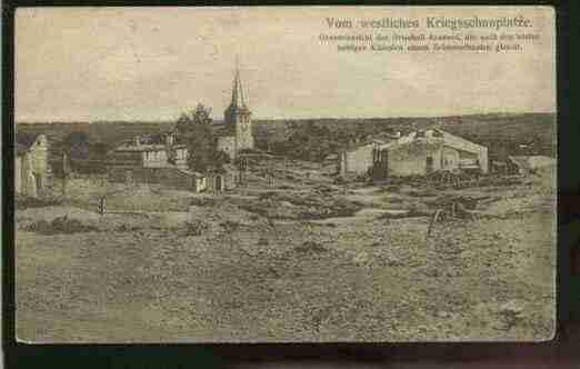 Ville de AZANNESETSOUMAZANNES Carte postale ancienne