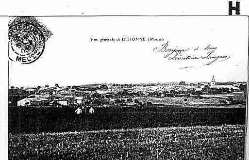 Ville de BEHONNE Carte postale ancienne