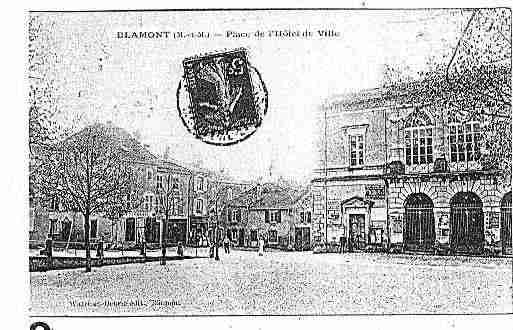 Ville de BLAMONT Carte postale ancienne