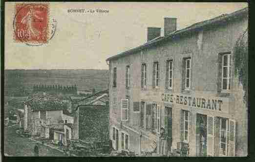 Ville de BONNET Carte postale ancienne