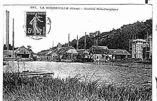 Ville de BONNEVILLESURITON(LA) Carte postale ancienne