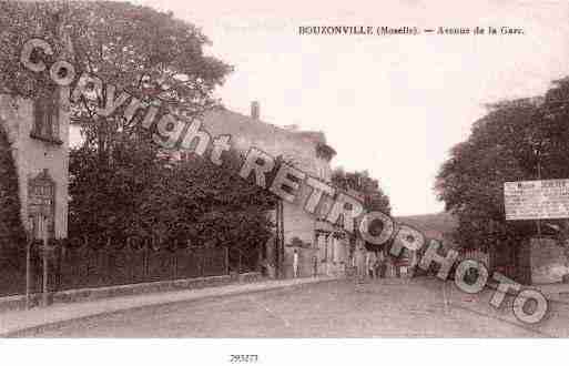 Ville de BOUZONVILLE Carte postale ancienne