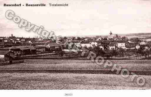 Ville de BOUZONVILLE Carte postale ancienne