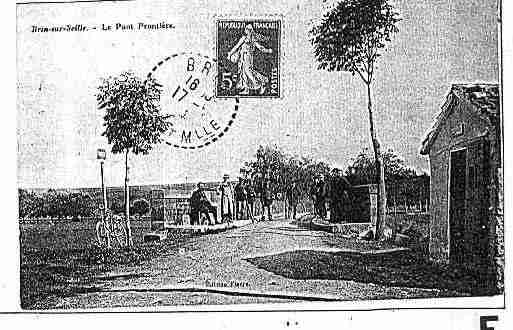 Ville de BRINSURSEILLE Carte postale ancienne