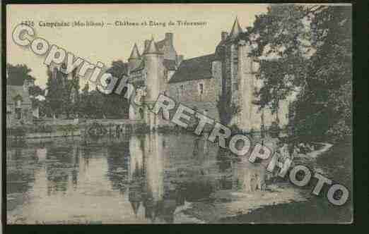 Ville de CAMPENEAC Carte postale ancienne