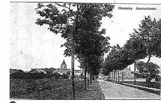 Ville de CHAMBLEYBUSSIERES Carte postale ancienne