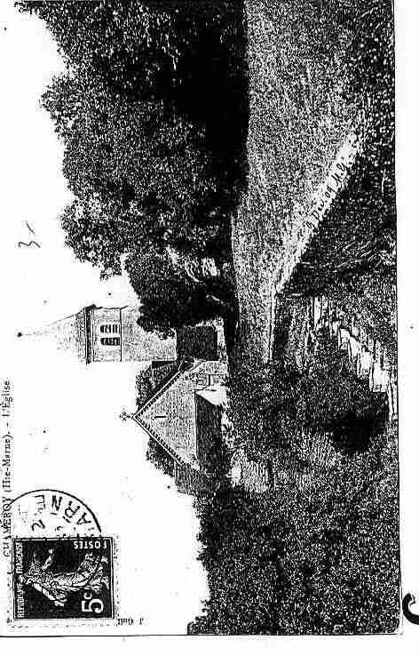 Ville de CHAMEROY Carte postale ancienne