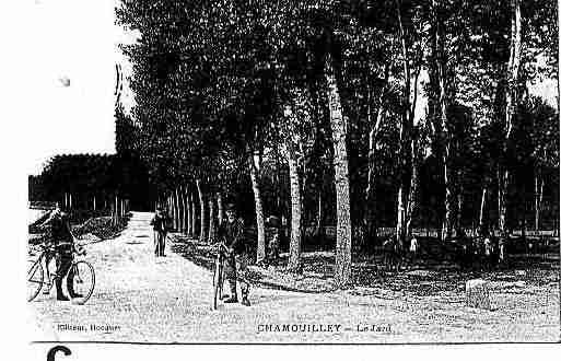 Ville de CHAMOUILLEY Carte postale ancienne
