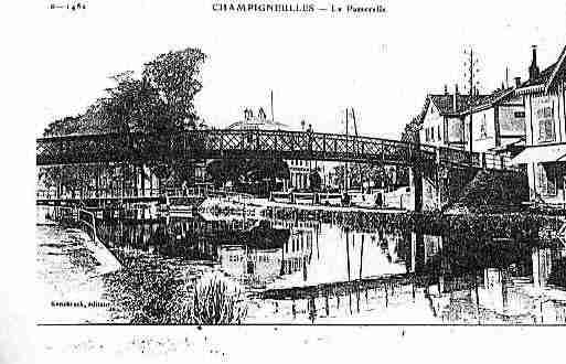 Ville de CHAMPIGNEULLES Carte postale ancienne
