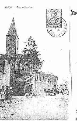 Ville de CHARLEVILLESOUSBOIS Carte postale ancienne
